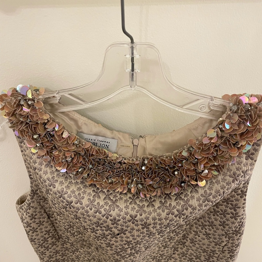 Rickie Freeman Teri Jon dress. Gorgeous beading!